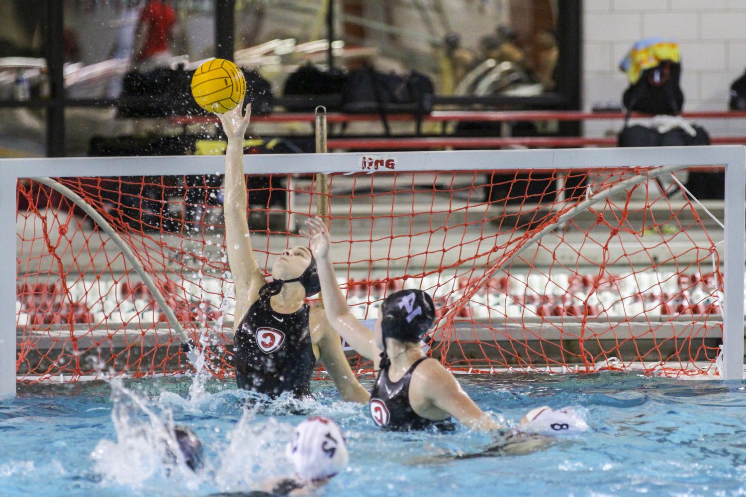 <a href='http://22dqhqcv.vehicle-hybrid.com'>博彩网址大全</a> student athletes compete in a water polo tournament on campus.